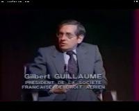   Guillaume Gilbert = Président de la Société Française de Droit Aérien  