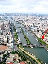 Le Ministère des Transports alors situé entre le Pont Bir Hakeim et la Maison de la Radio